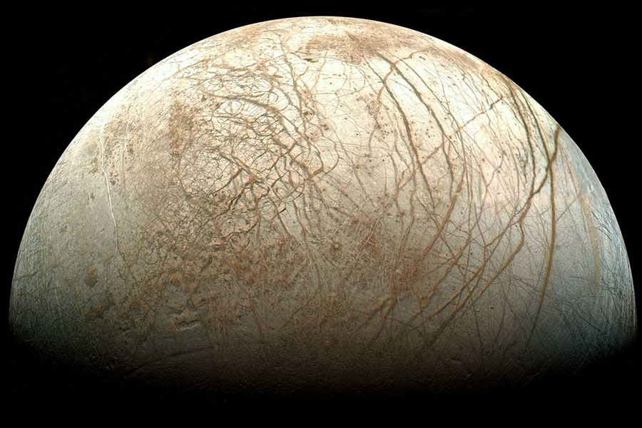 Gibbous Europa